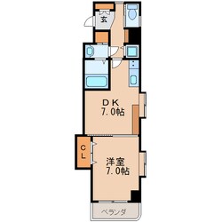 Ys IZUMIの物件間取画像